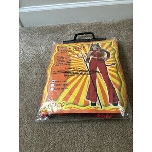 Red Hot Franco Girls Child Halloween Costume Size Small Red